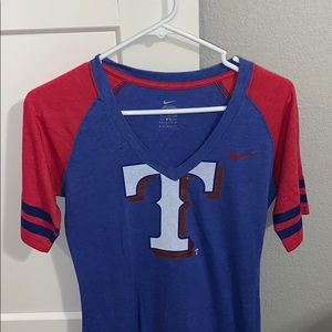 Ladies Texas Rangers Tee